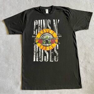 Guns N’ Roses Men’s Black T-Shirt Size Large 100% Cotton Pre-Shrunk Band Tee